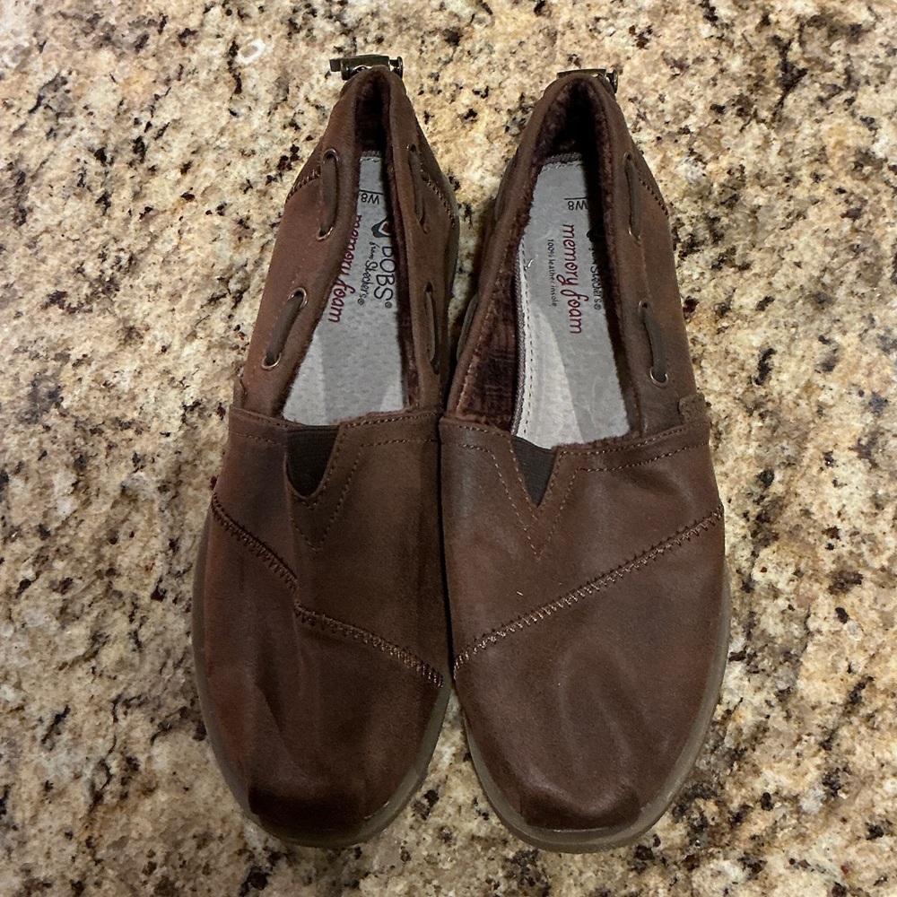Bob’s by Skechers Brown Loafers Size 8W - Picture 3 of 10